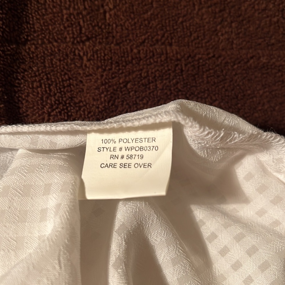 Notations checked button down blouse Size 1X - Picture 9 of 10
